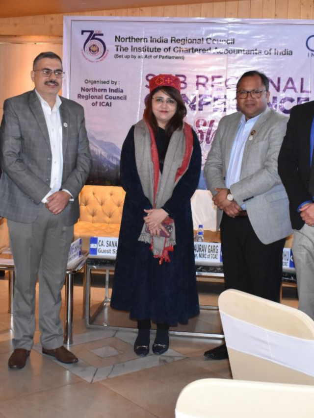 Attended sub-regional conference hosted by Shimla Branch of NIRC of ICAI