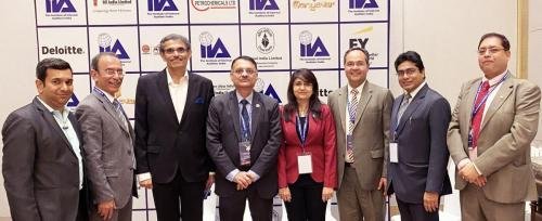 With Senior leaders at Annual Conference of IIA Calcutta Chapter